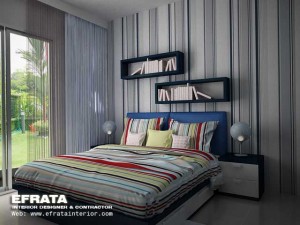 blue kids bedroom